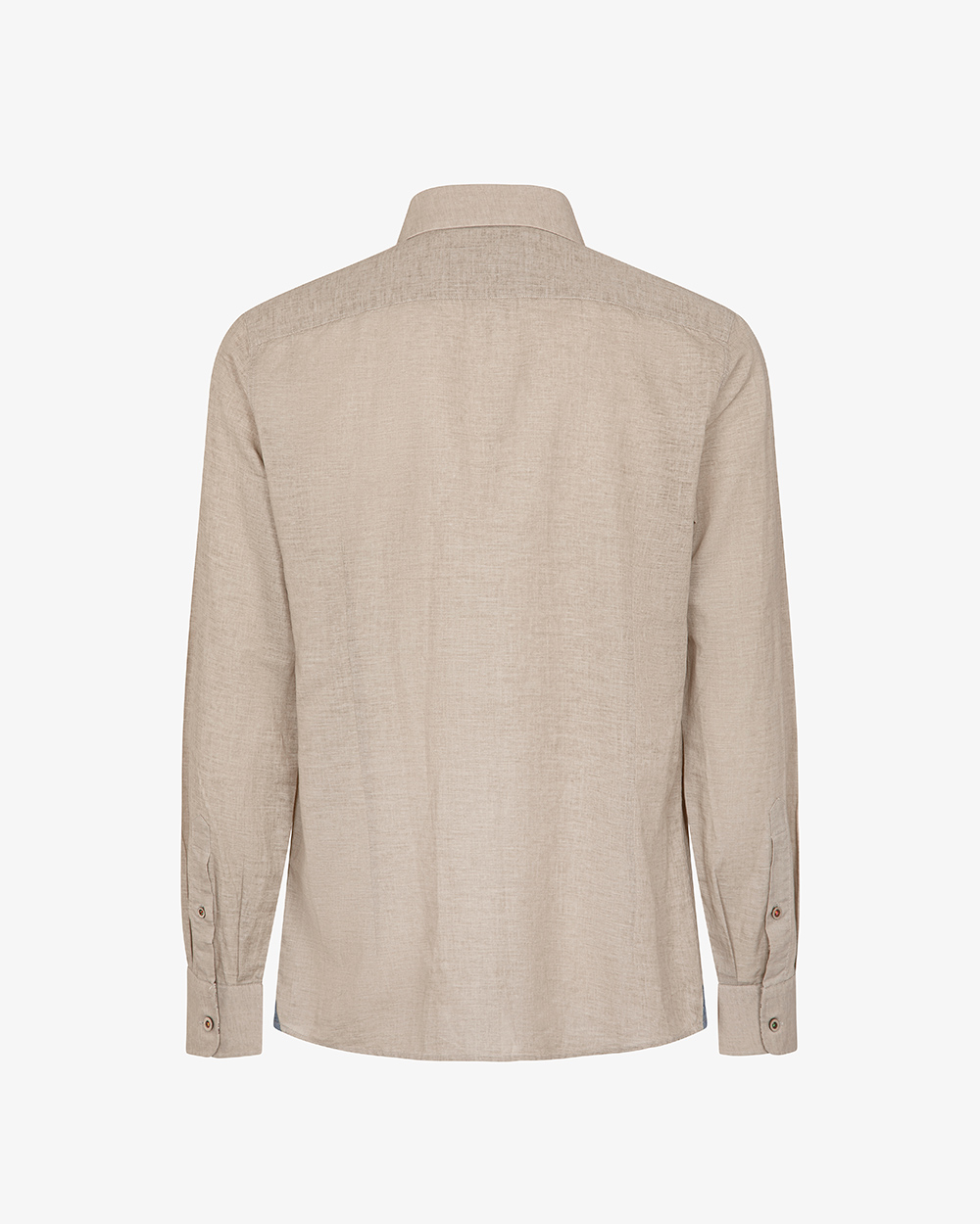 Markup Uomo Camicie Camicia collo francese in lino maltinto