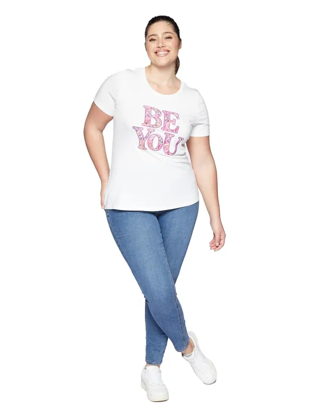 Fiorella Rubino Top e t-shirt T-Shirt con Scritta t-shirt M Plus