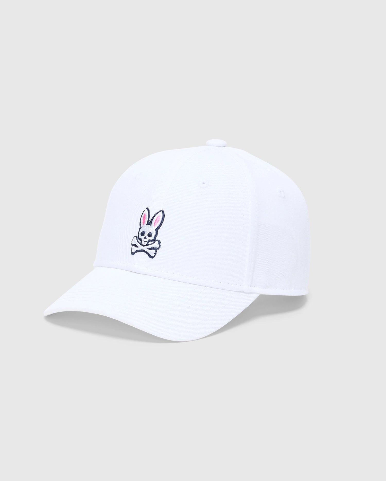 Psycho Bunny Kids Accessories KIDS CLASSIC BASEBALL CAP B0A816A1HT cappellino bianco