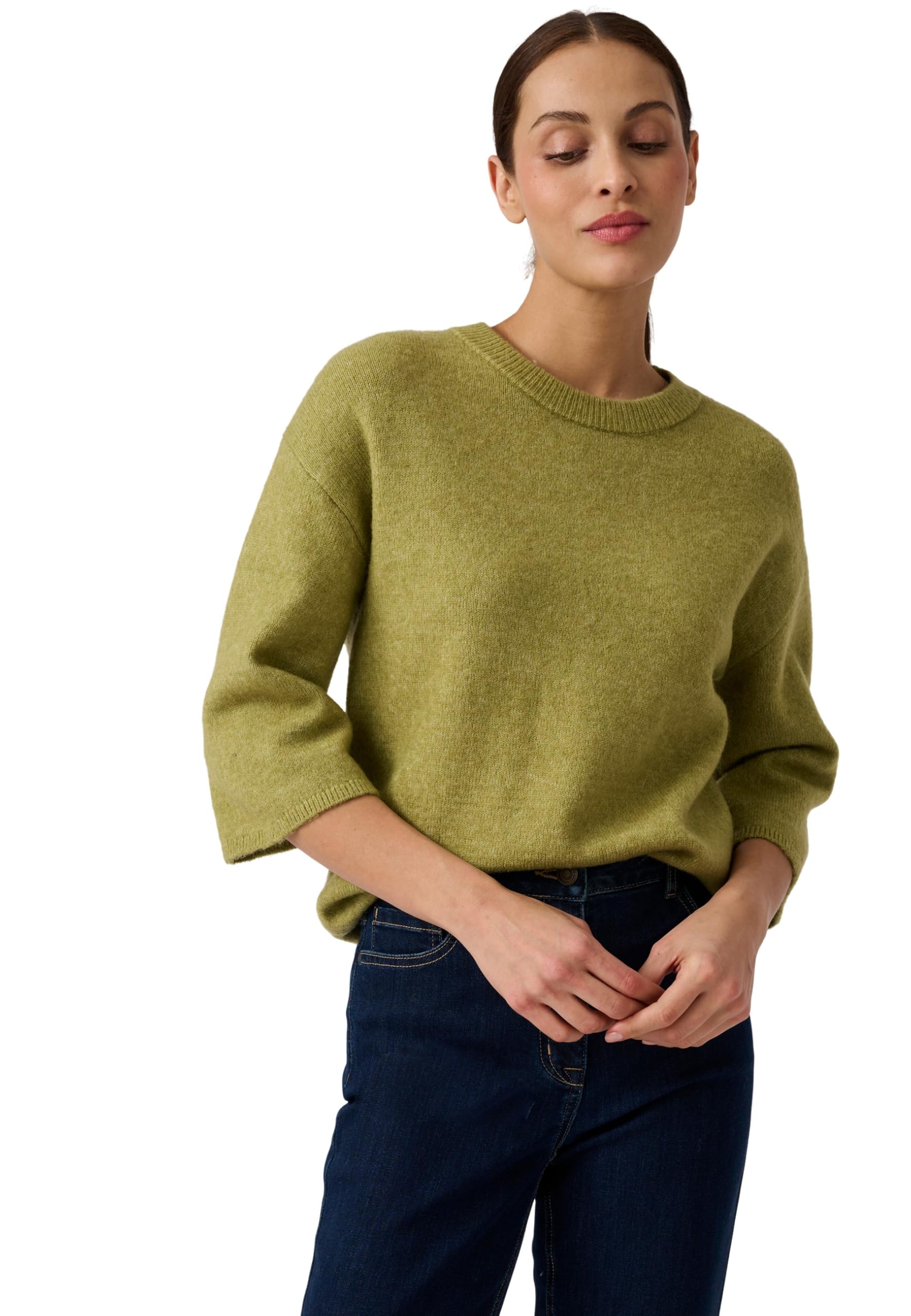 Damart Prêt-à-porter Maglione da donna maglione 38-40 rosa in alpaca