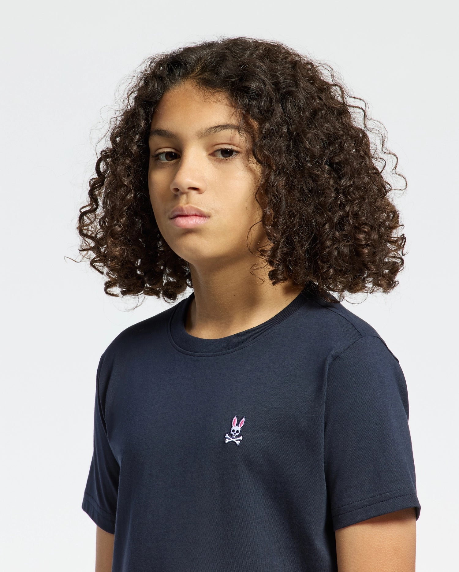 Psycho Bunny Kids Tees KIDS CLASSIC CREW NECK TEE maglietta navy