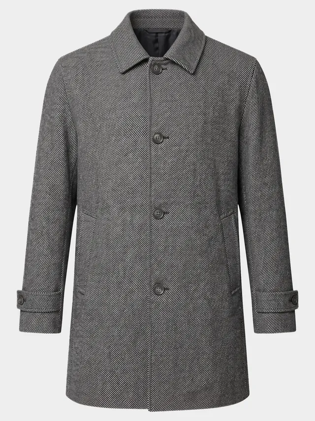 Markup Uomo Cappotti Capotto diagonale cappotto