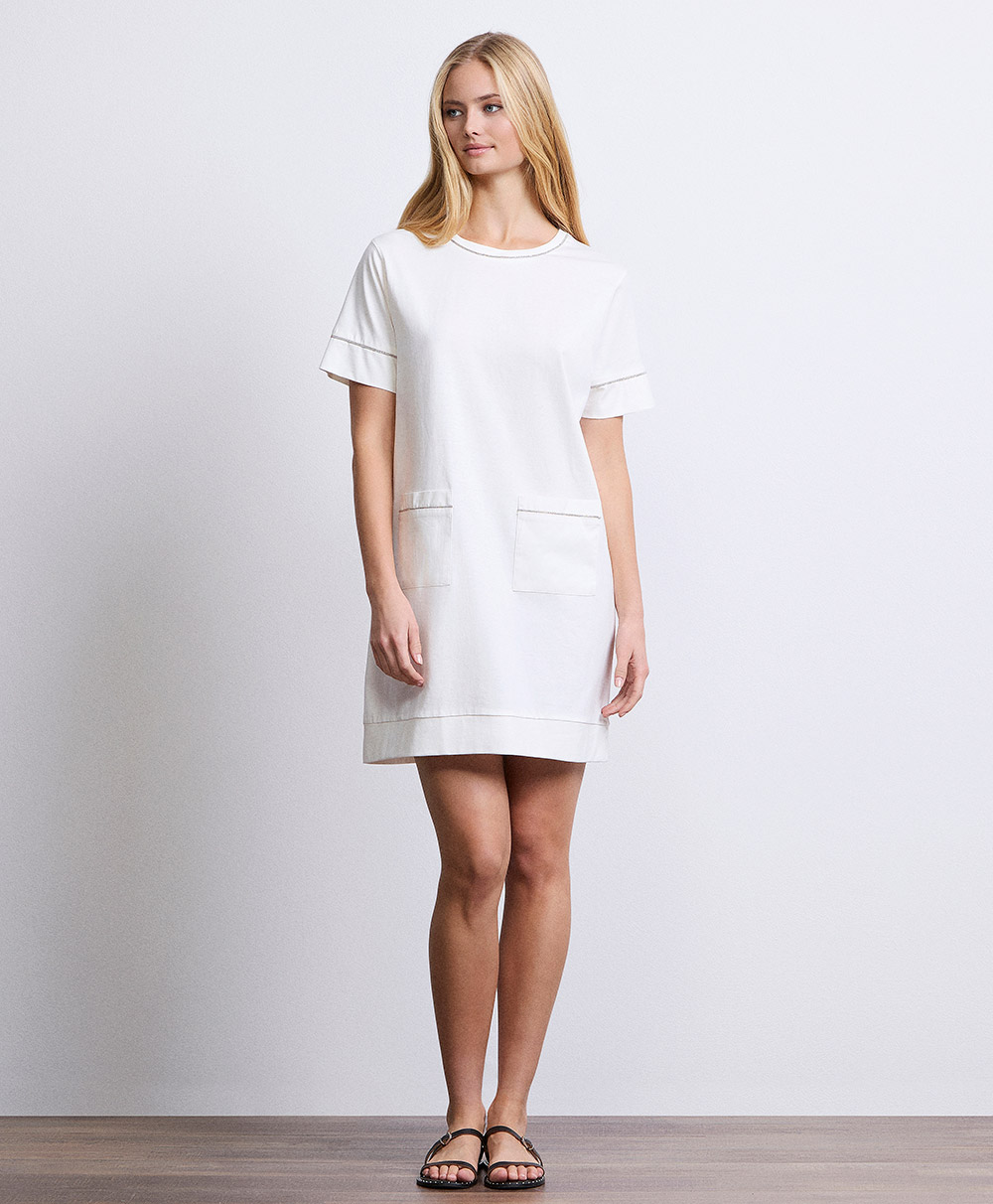 Markup Donna Vestiti Abito in jersey con applicazioni