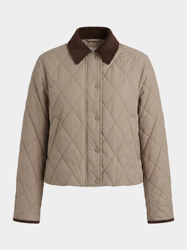 Markup Donna Giacche & Giubbotti Giubbino crop trapuntato donna