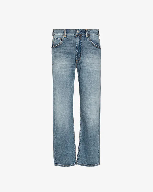 Markup Uomo Jeans Jeans cropped fit lavaggio medio