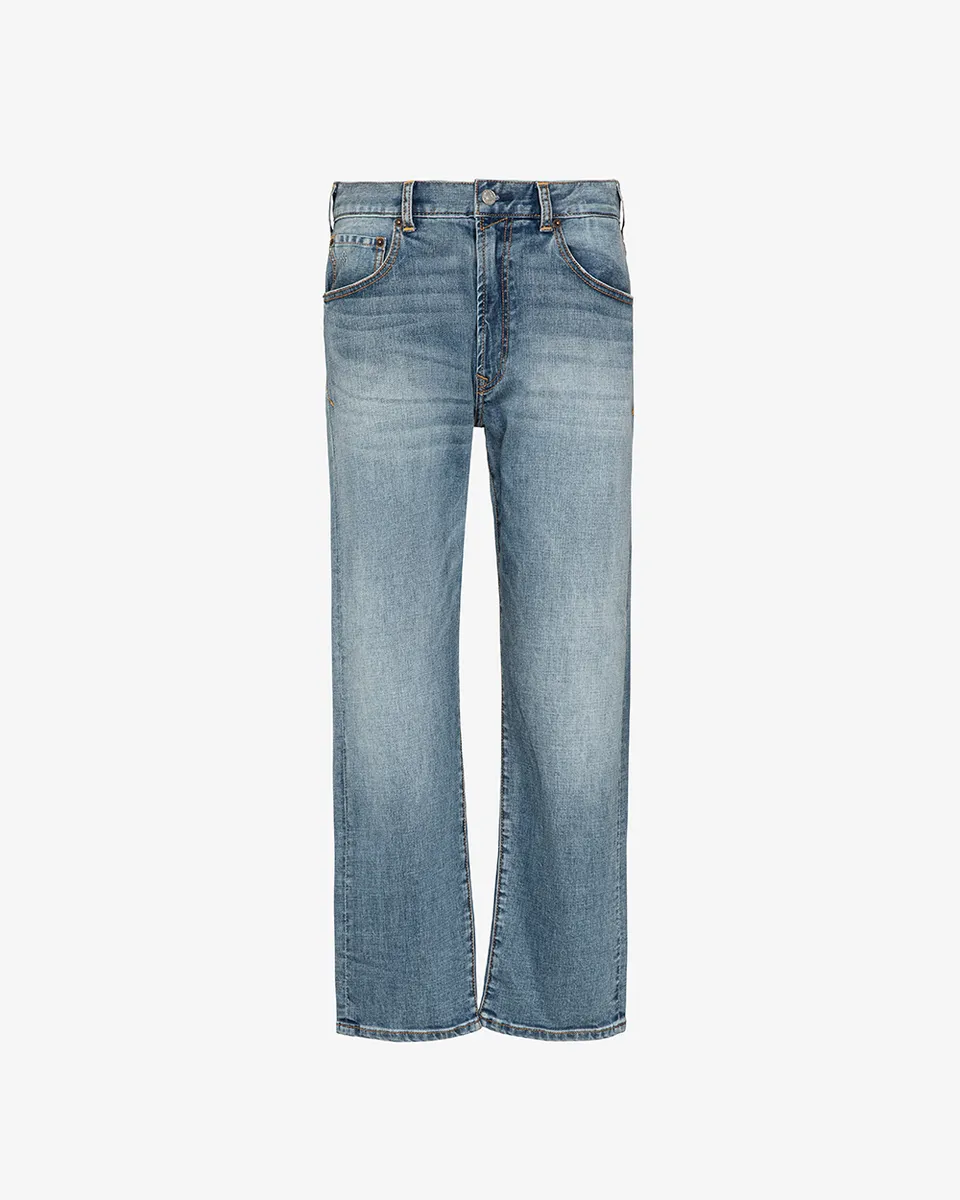 Markup Uomo Jeans Jeans cropped fit lavaggio medio