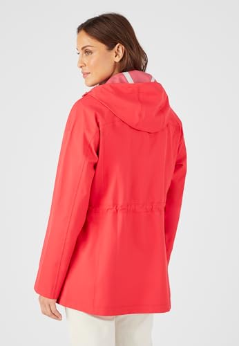 Damart Prêt-à-porter Parka corta RainProtect rossa