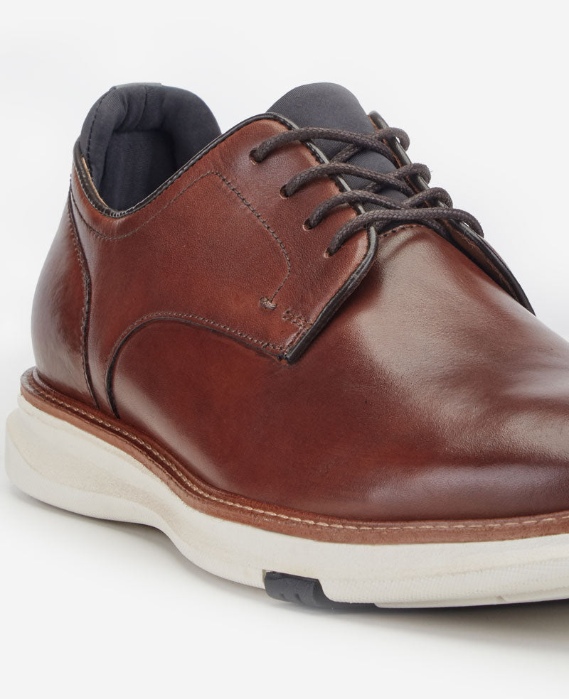 Kenneth Cole Reaction Shoes Luke Lace Up Oxford scarpe cognac pelle