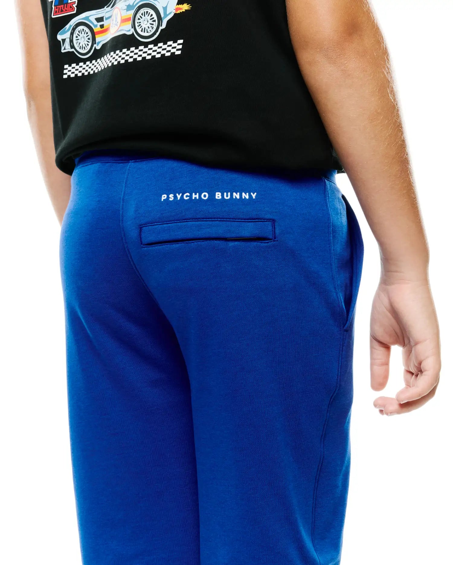 Psycho Bunny Kids Bottoms Kids Nathaniel Sweatpants pantaloni blu