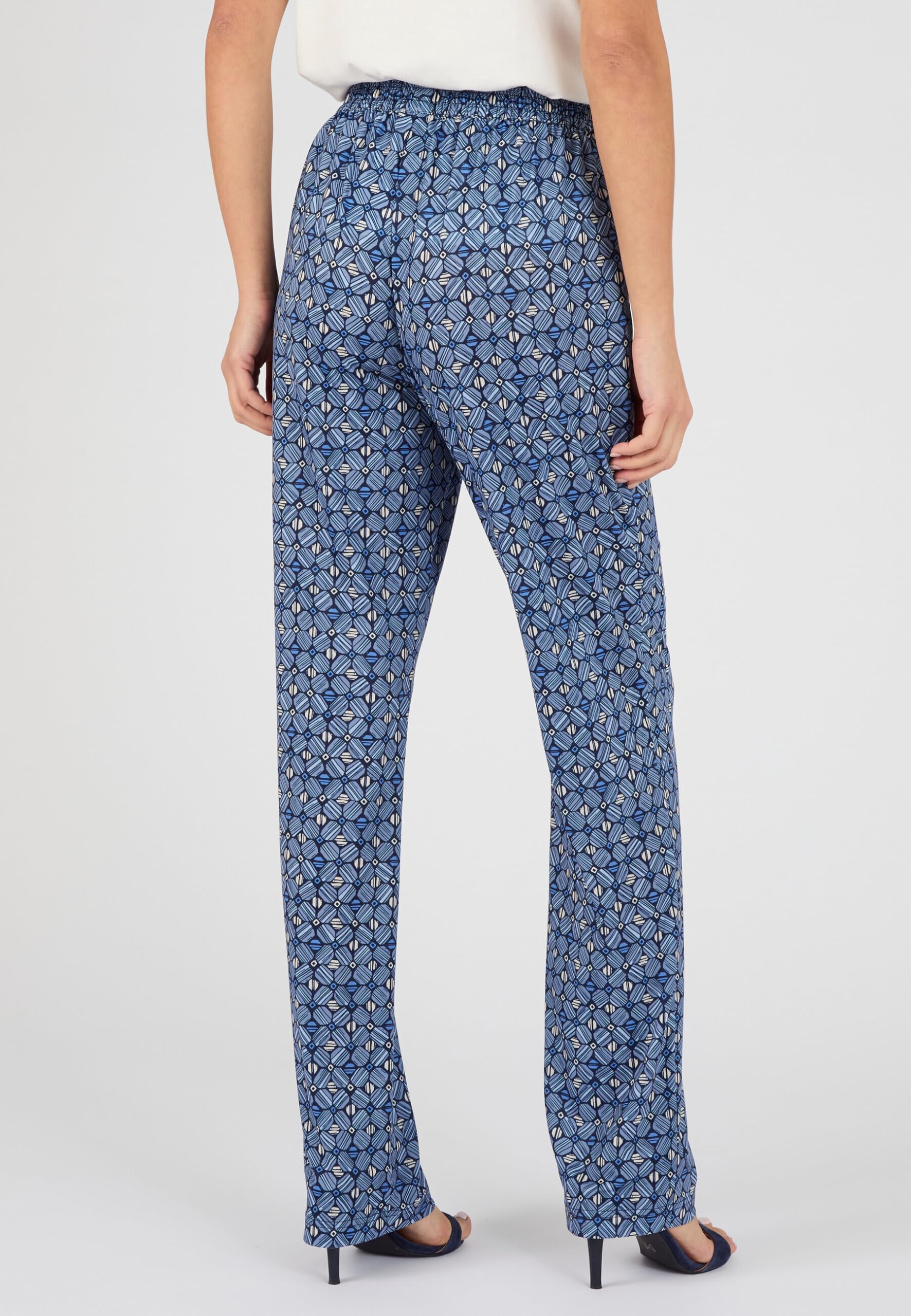 Damart Prêt-à-porter Pantaloni Maglia Crêpe pantaloni