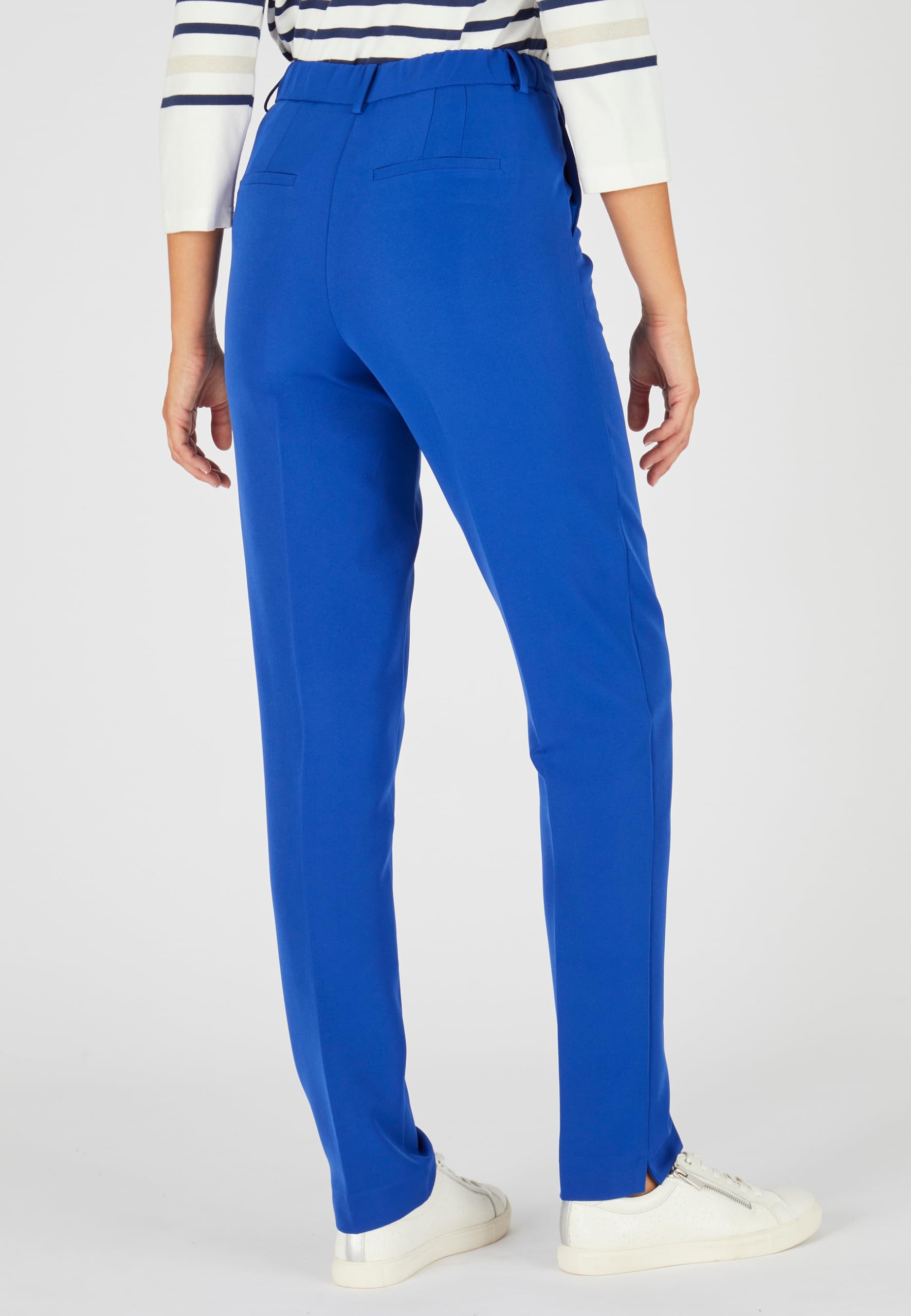 Damart Prêt-à-porter Jogpant Allentato Donna 40 blu elasticizzato