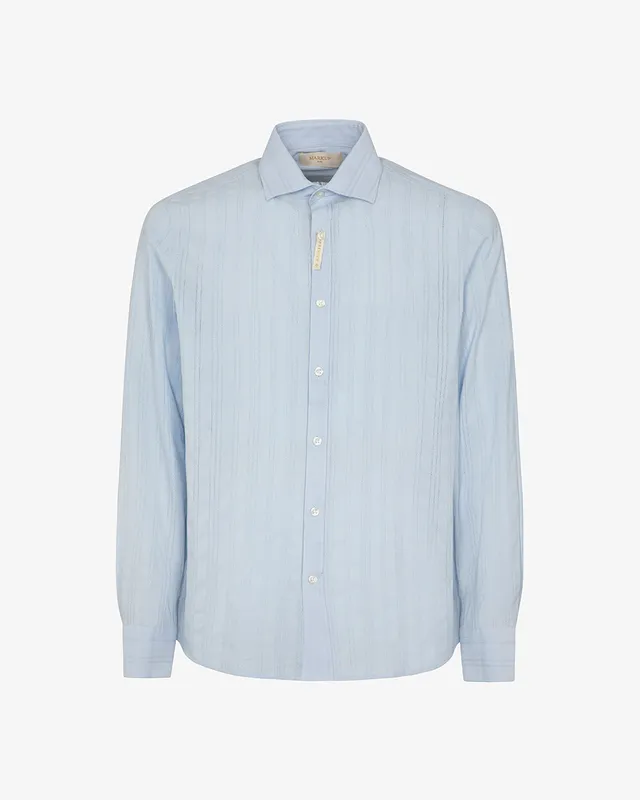 Markup Uomo Camicie Camicia crochet collo francese