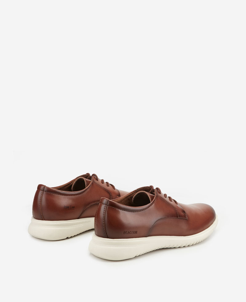 Kenneth Cole Reaction Shoes Nathan Lace-up Oxford scarpe stringate color tan