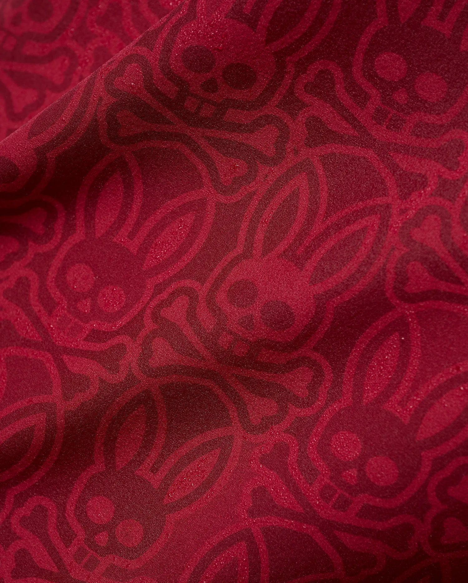 Psycho Bunny Men's Swimwear Samos costume da bagno rosso 6" idroreattivo