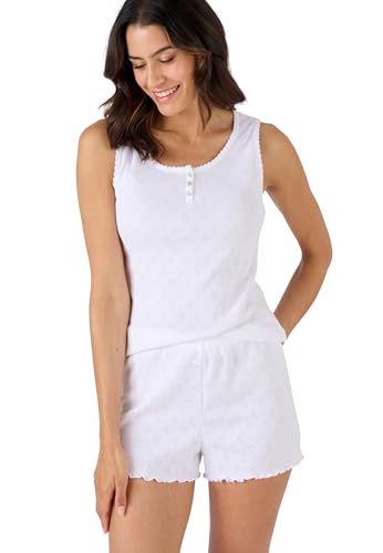 Damart Thermolactyl canotta da donna bianca XS termica
