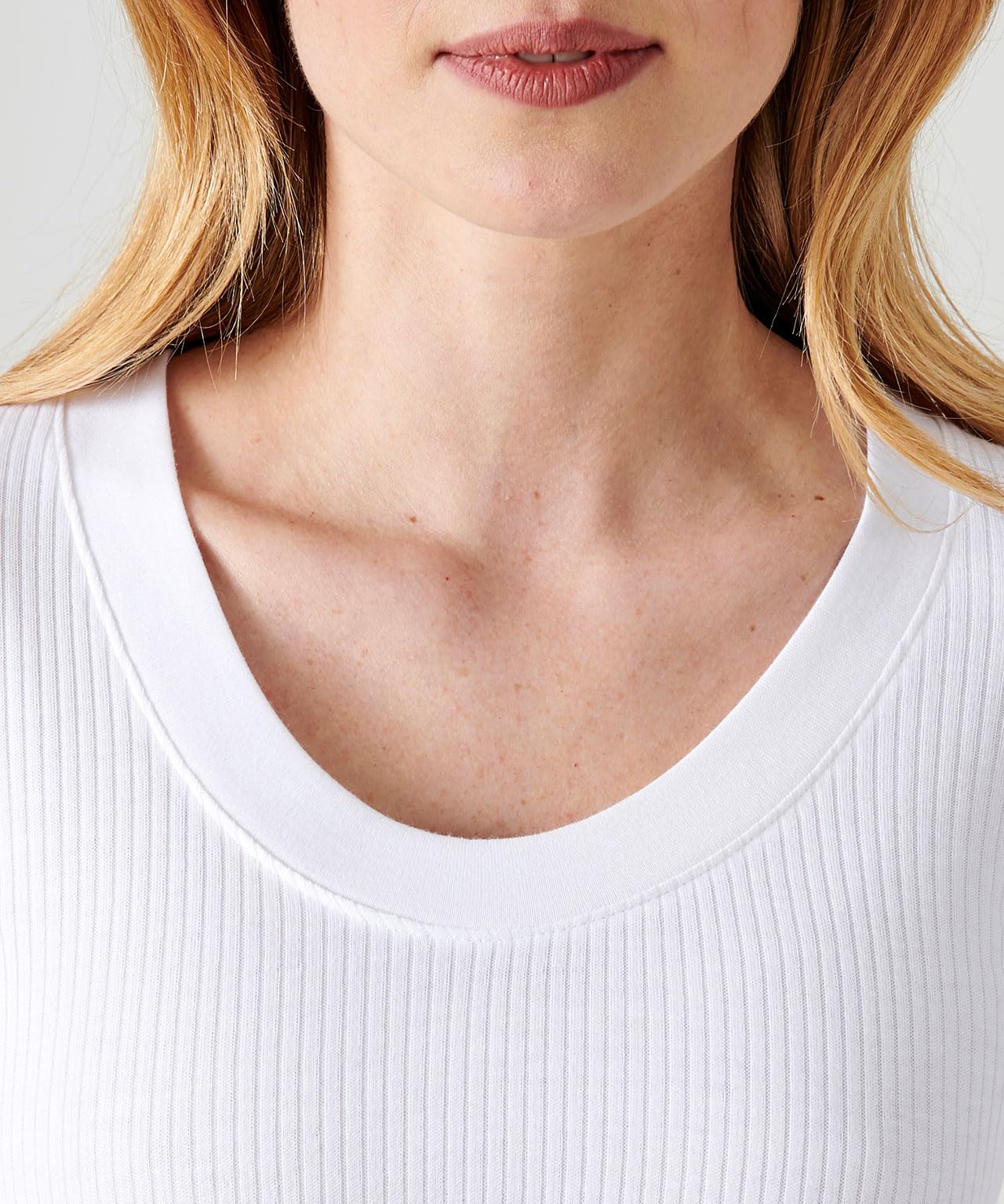 Damart Thermolactyl maglietta lunga manica Richelieu bianca XS