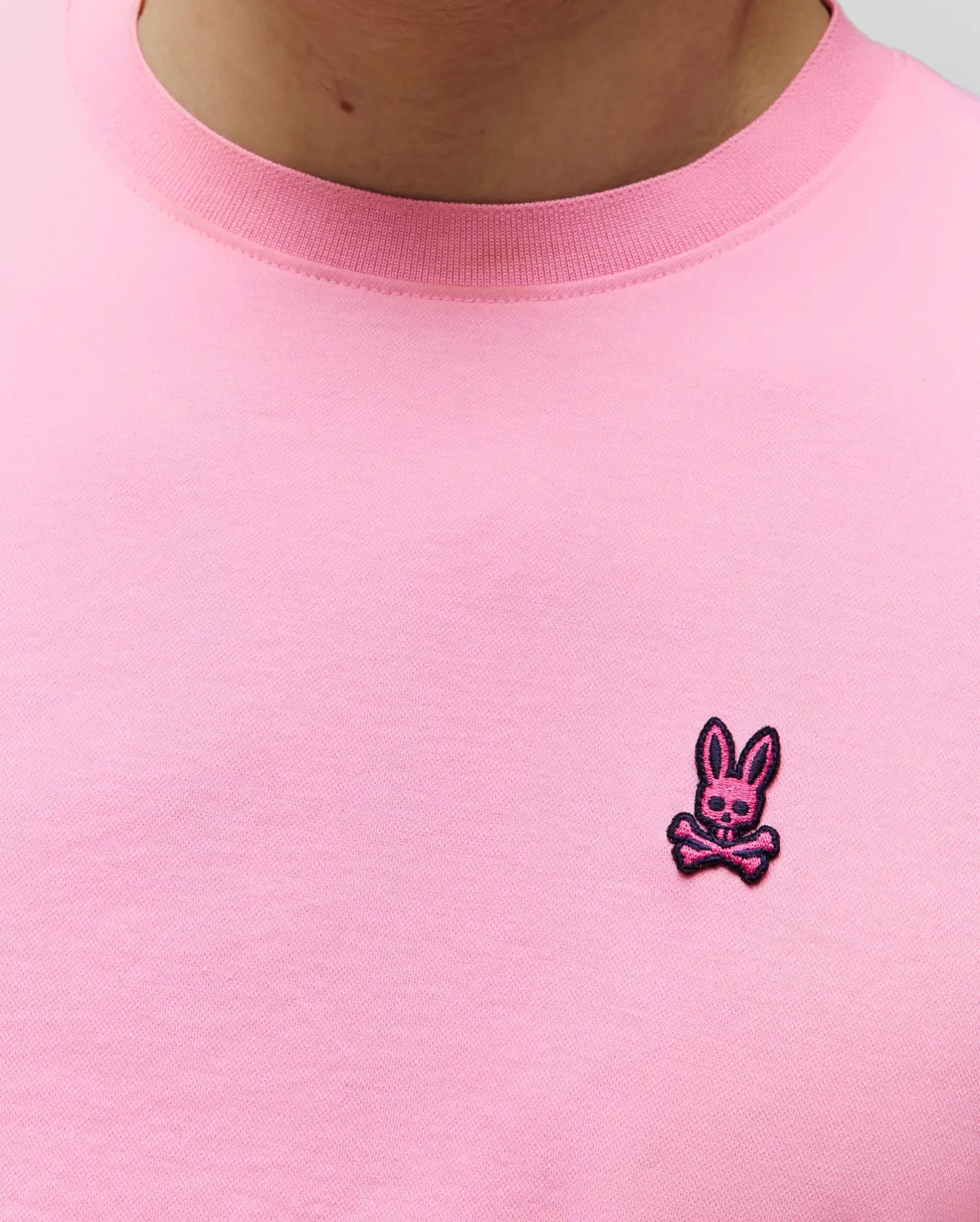 Psycho Bunny Men's Tees Clark Performance Tee maglietta rosa