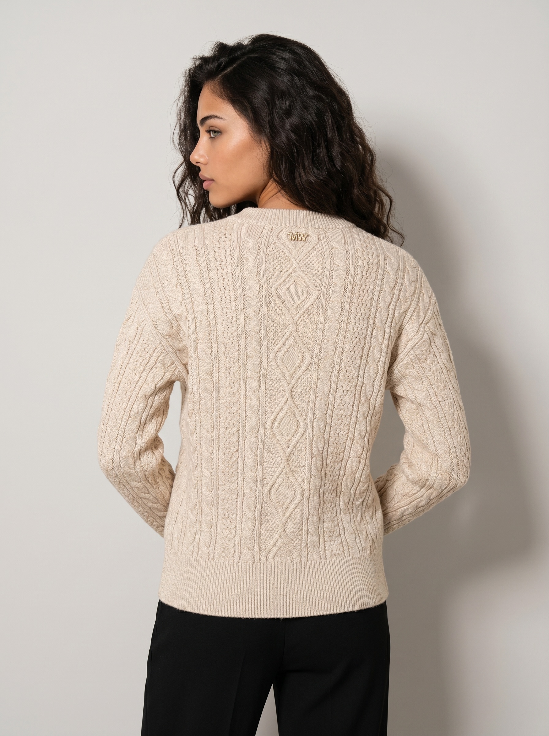 Markup Donna Maglieria Girocollo in filato paillettes