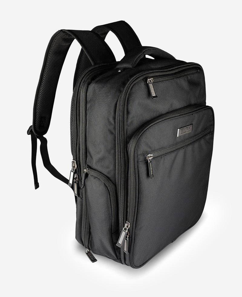 Kenneth Cole Reaction Luggage Brooklyn Backpack zaino nero porta laptop