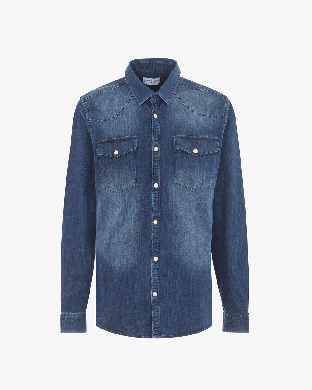 Markup Uomo Camicie Camicia in jeans