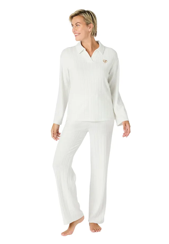 Damart Homewear pigiama Thermolactyl donna S in maglia a costine termica