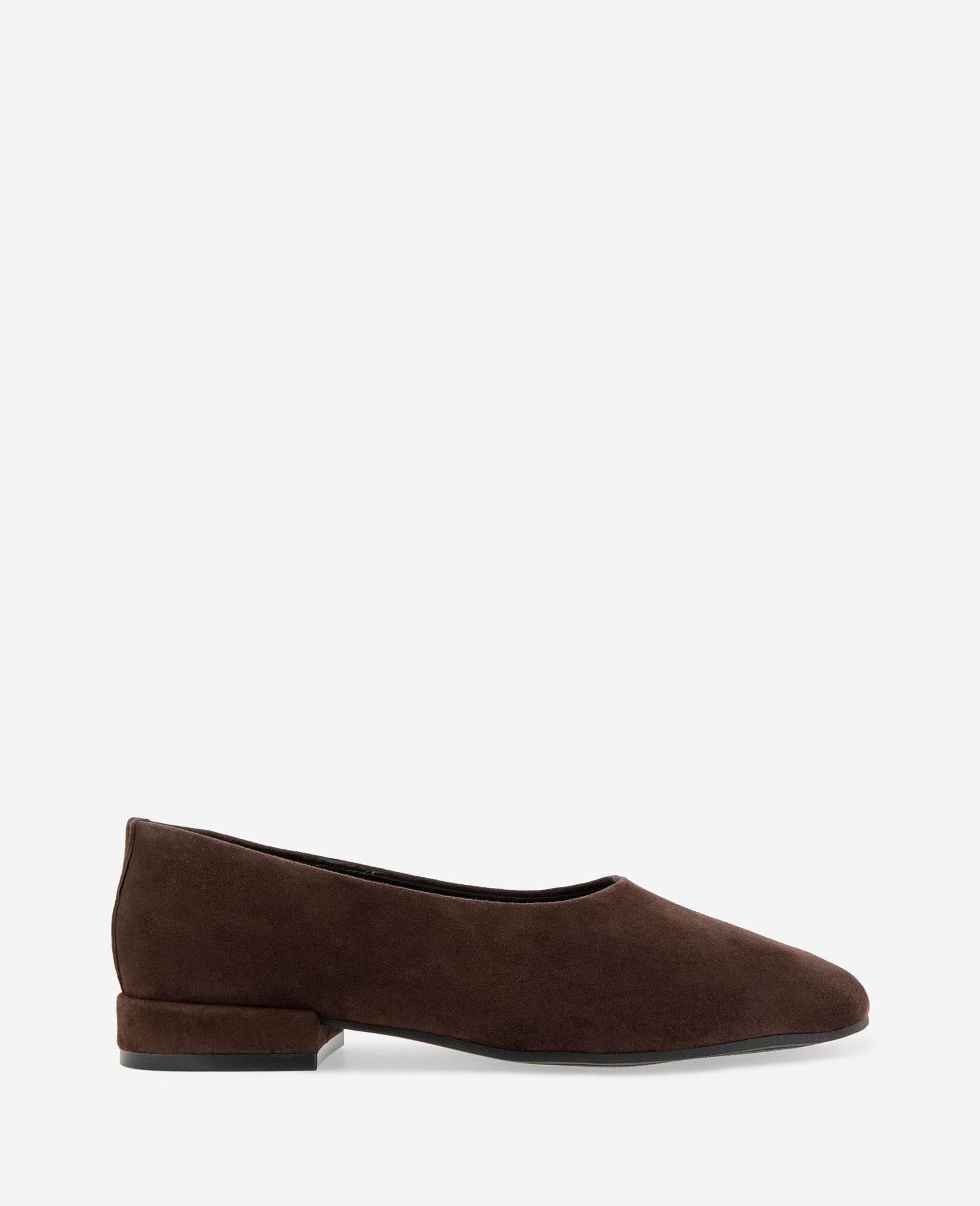 Kenneth Cole Reaction Shoes Garland Kid ballerina in camoscio Chocolate