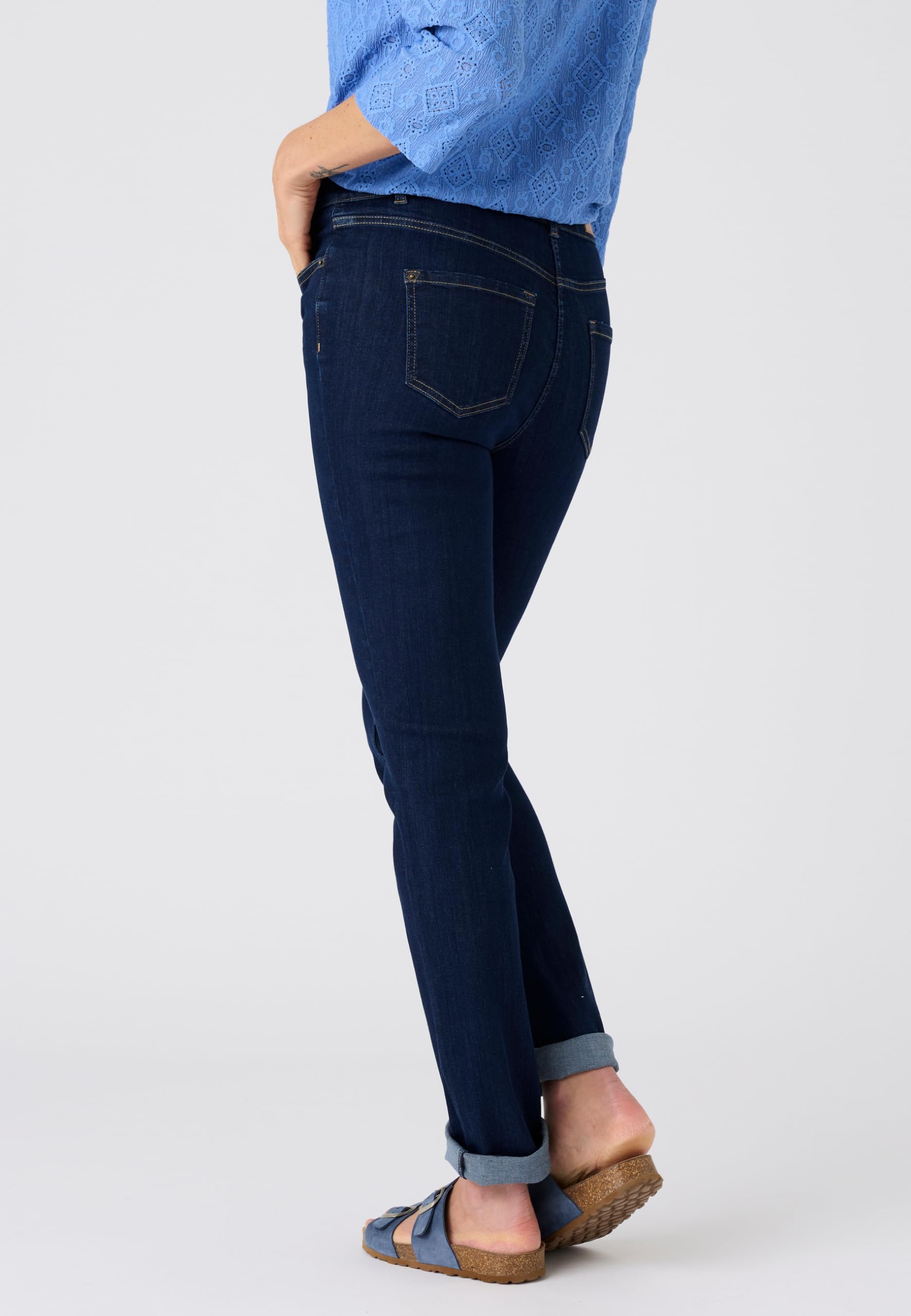 Damart Prêt-à-porter Jeans Slim Donna Perfect Fit elasticizzati effetto pancia piatta