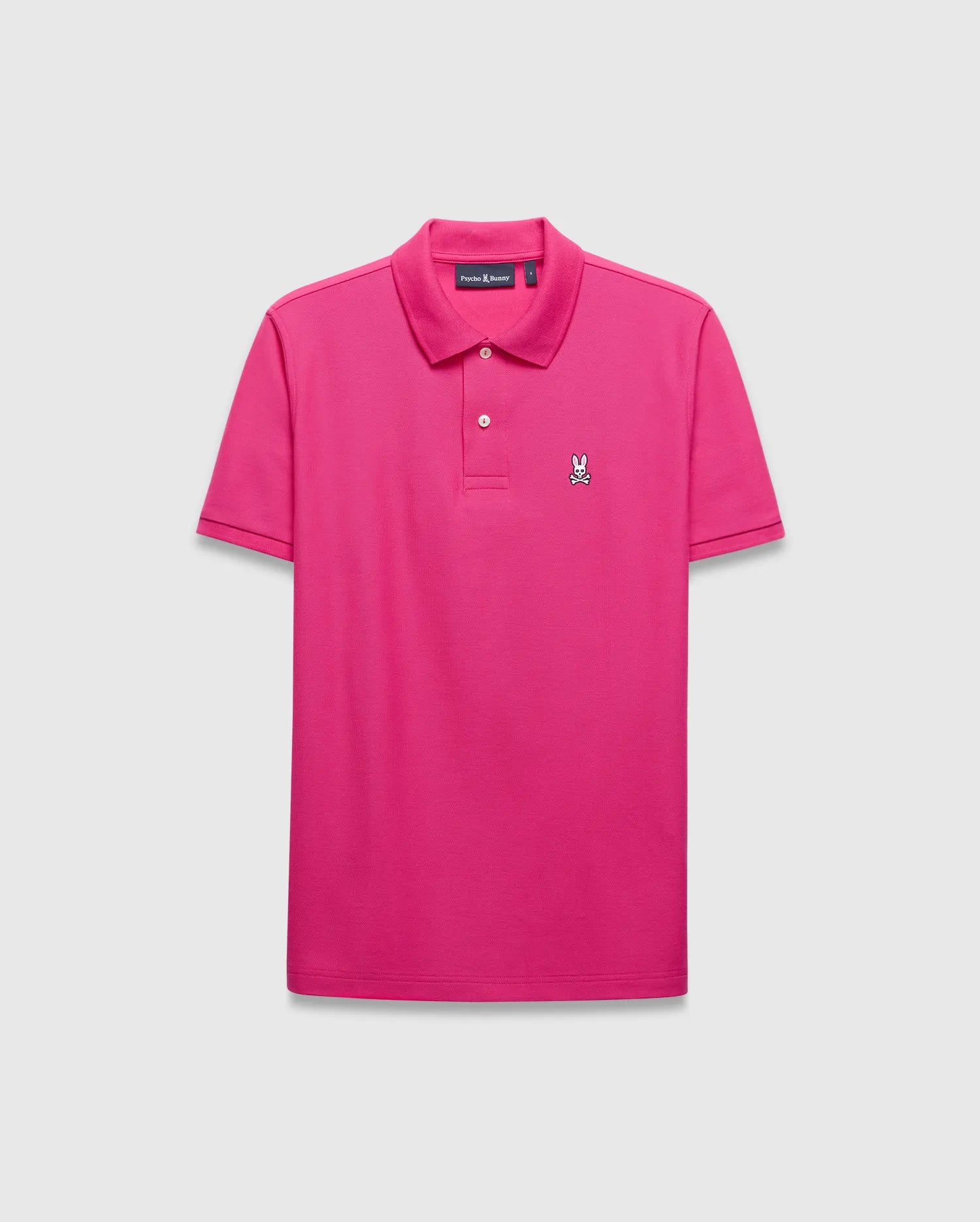 Psycho Bunny Men's Polos B6K001F200 polo Pink Yarrow cotone Pima