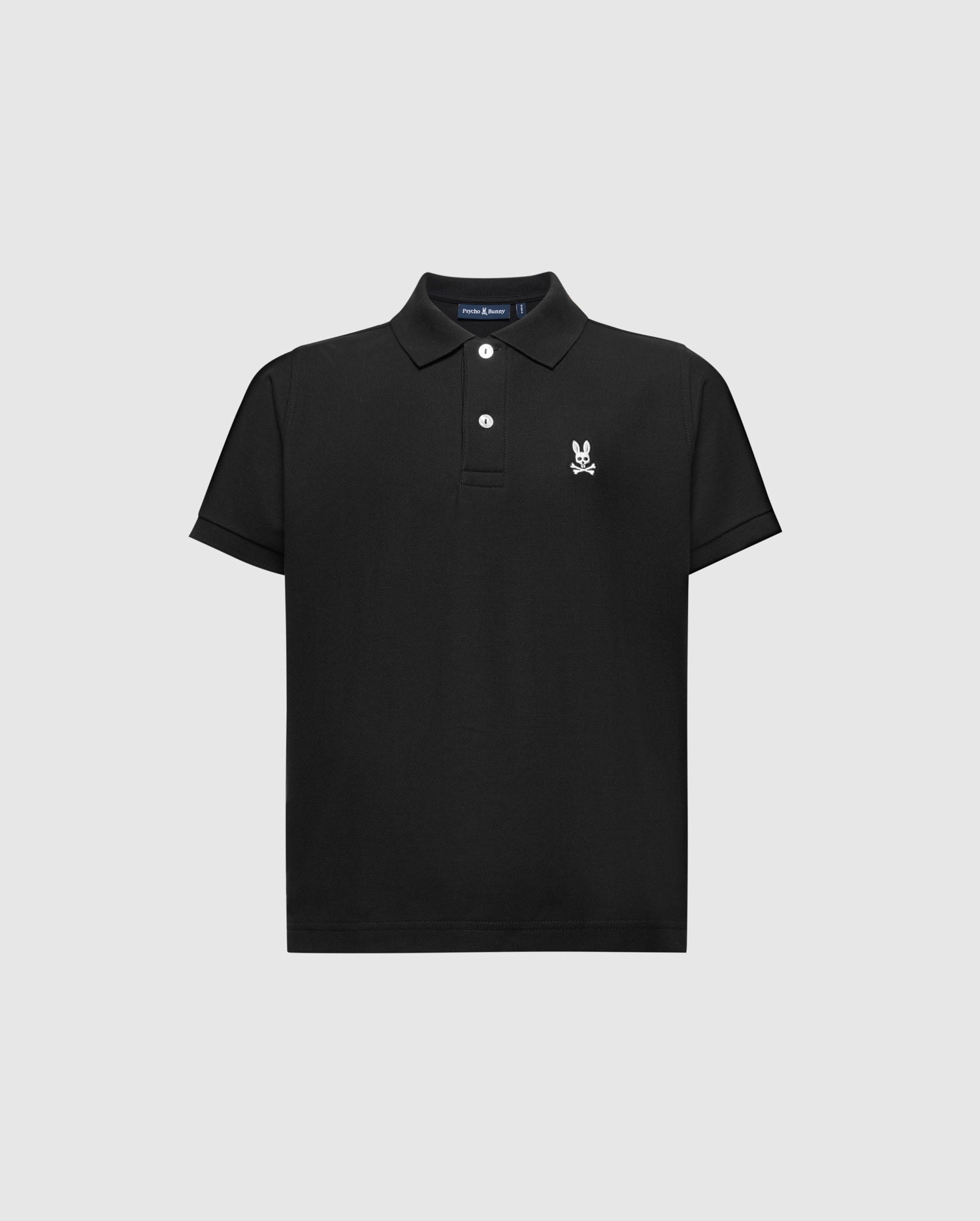Psycho Bunny Kids Polo Shirts KIDS CLASSIC PIQUE POLO SHIRT B0K001CRPC polo nera