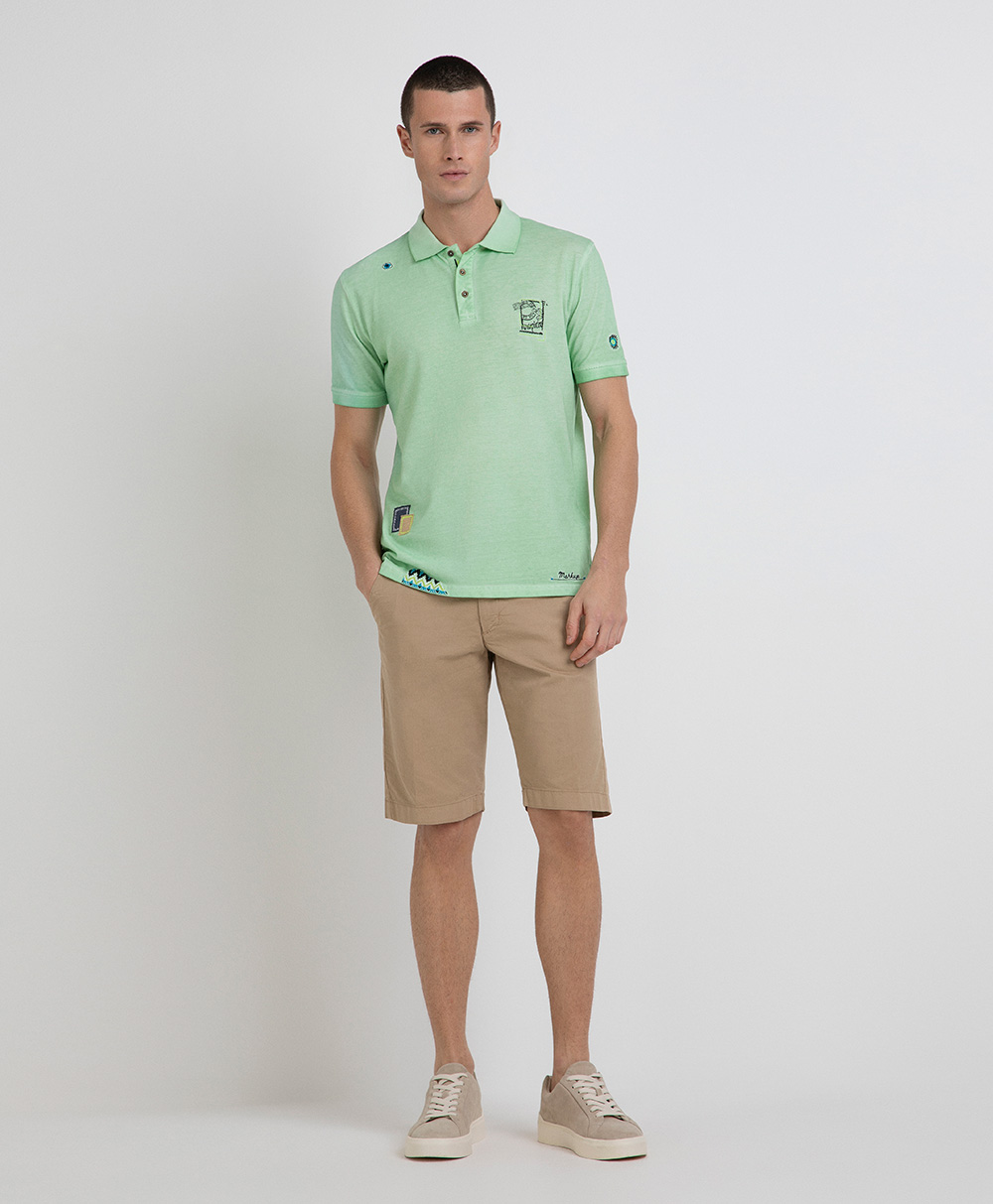 Markup Uomo Felpe & T-shirt Polo con ricami e stampa polo