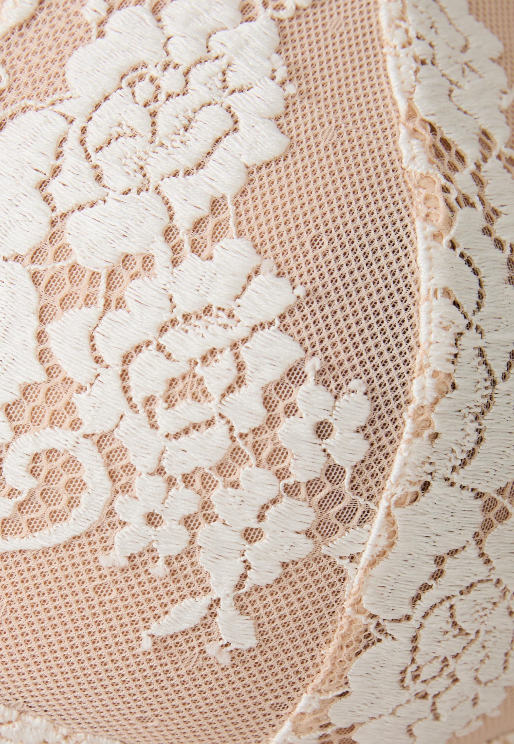 Damart Biancheria intima ROSA Reggiseno in pizzo senza ferretto