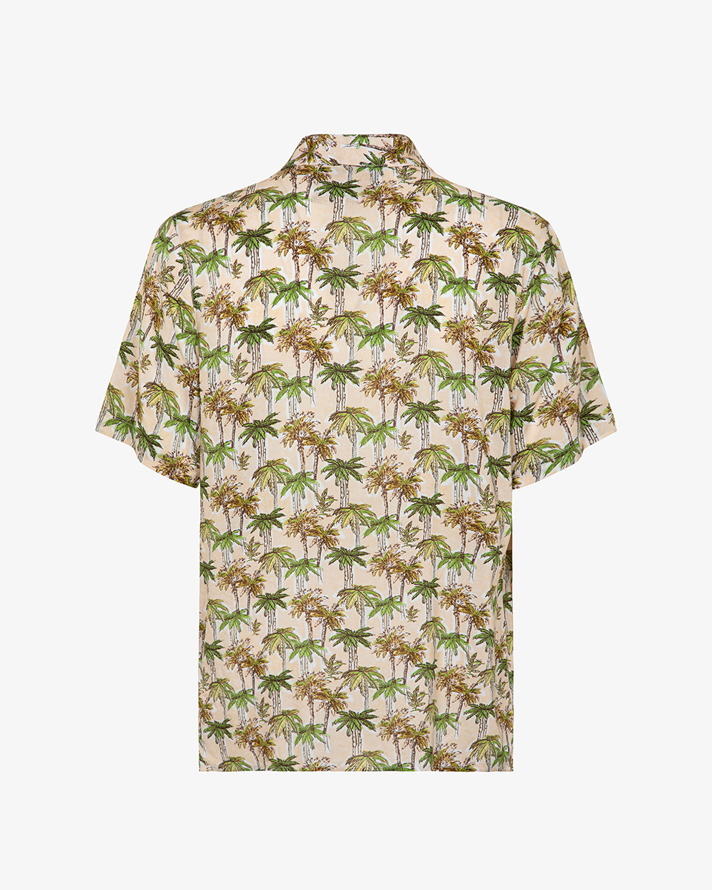 Markup Uomo Camicie Camicia in viscosa stampata collo riviera camicia
