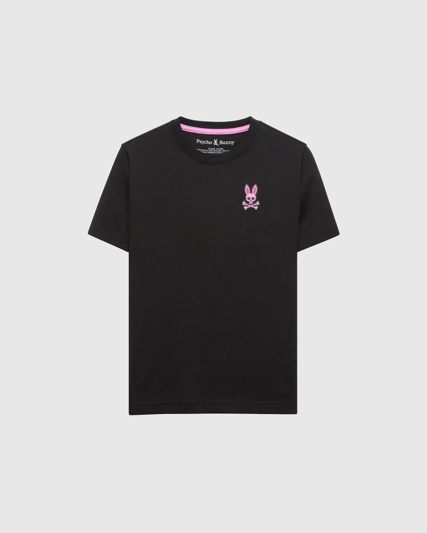 Psycho Bunny Kids Tees Kids Frank Back Graphic Tee nera