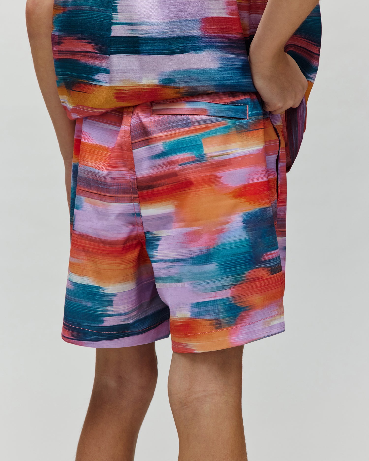 Psycho Bunny Raphael Swim Trunk 6" boxer mare corallo 2T