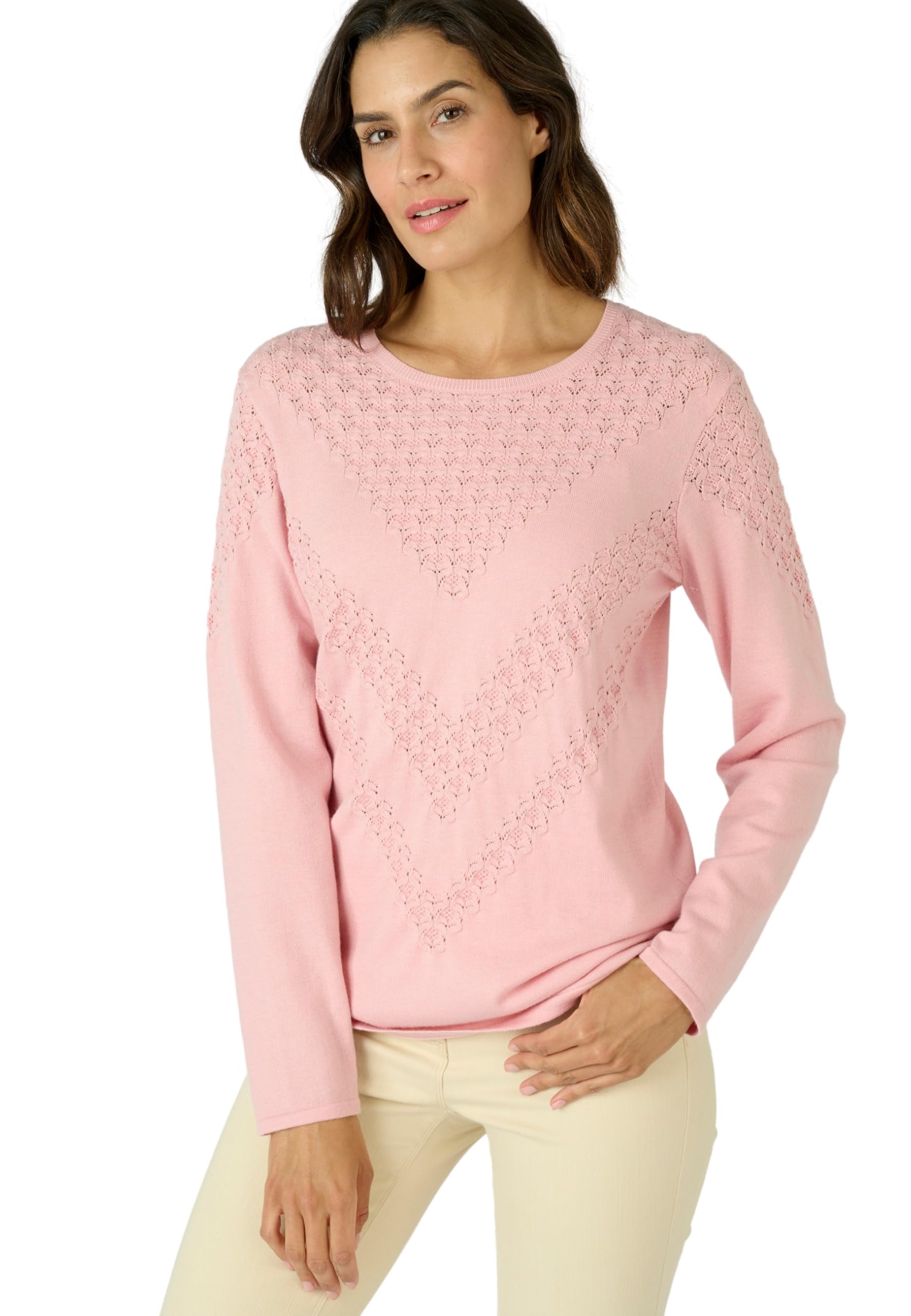 Damart Thermolactyl Maglione punto fantasia blu royal caldo