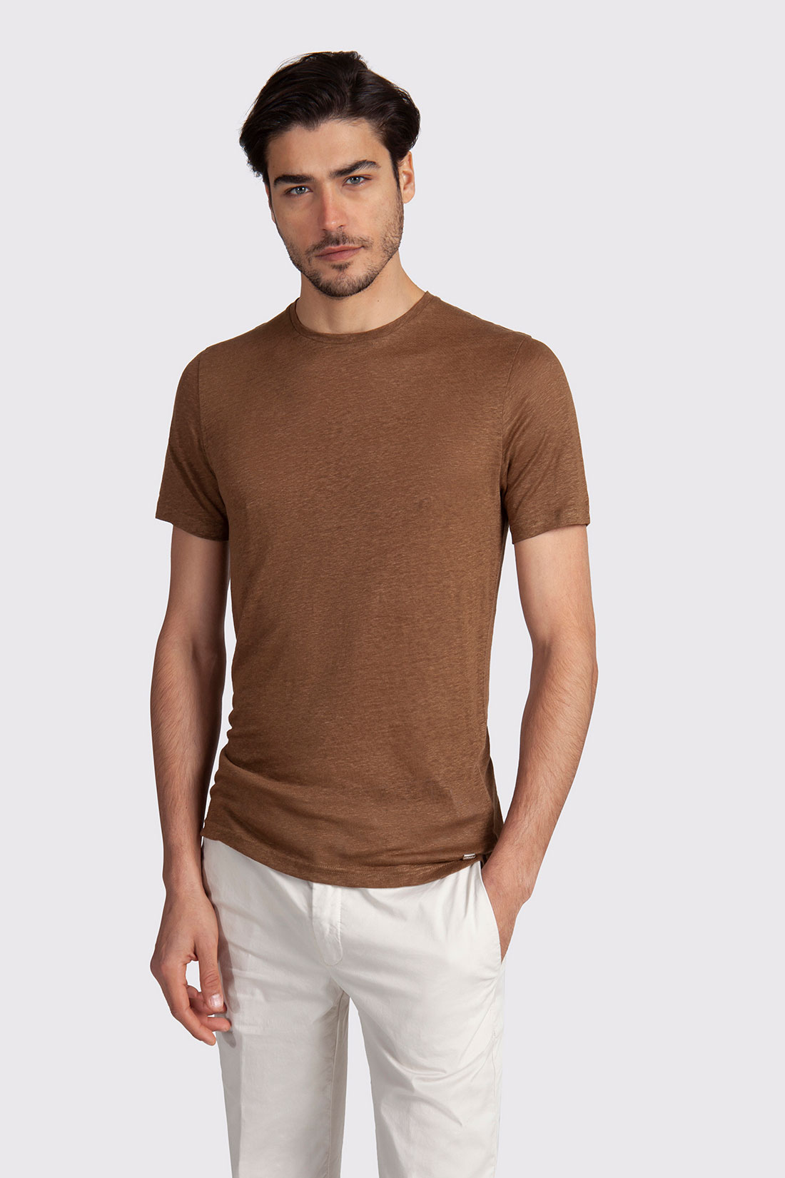 Markup Uomo Felpe & T-shirt T-shirt manica corta lino