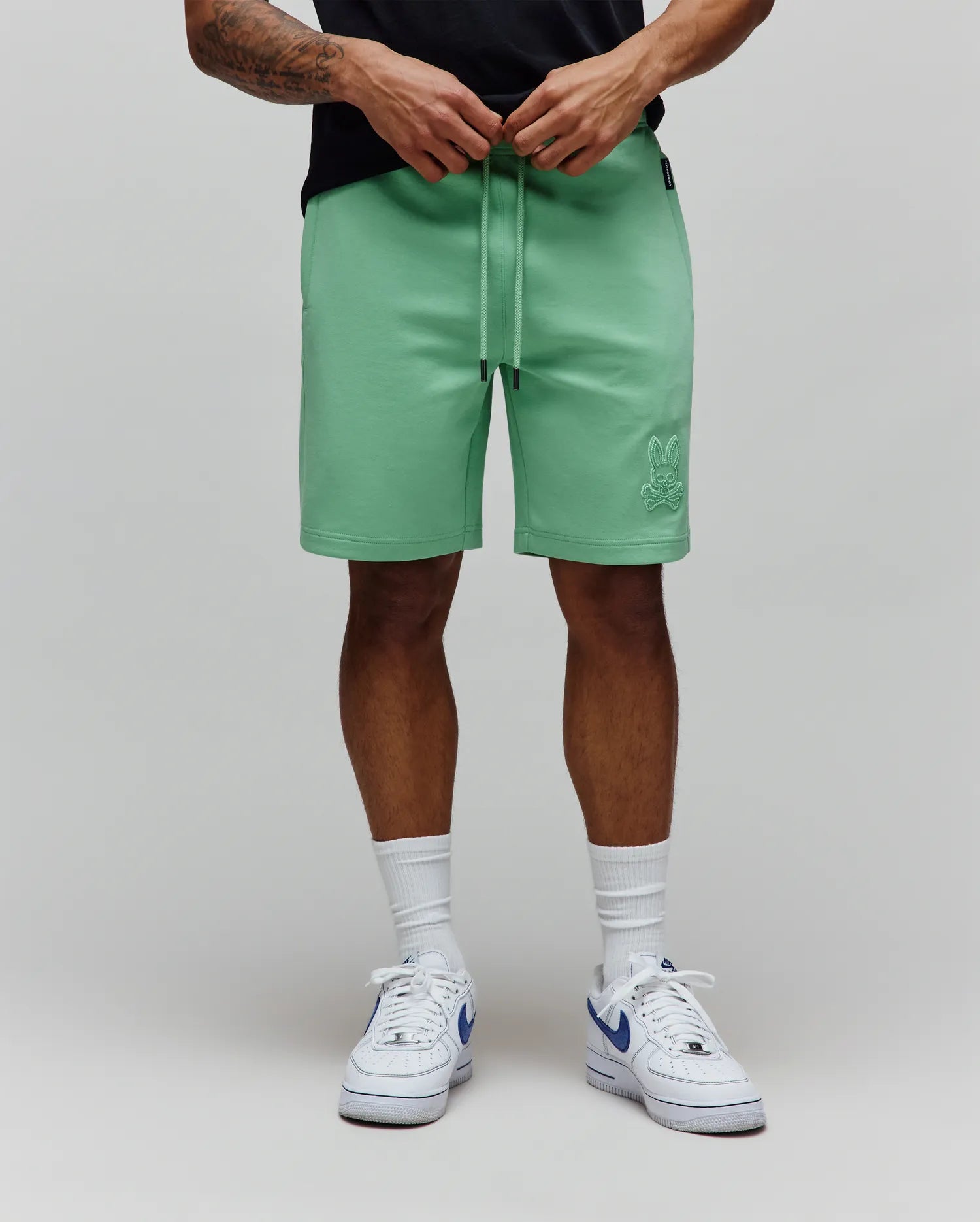 Psycho Bunny Men's Shorts MENS BARRY SHORT 8" - MB0900037 pantaloncini verdi