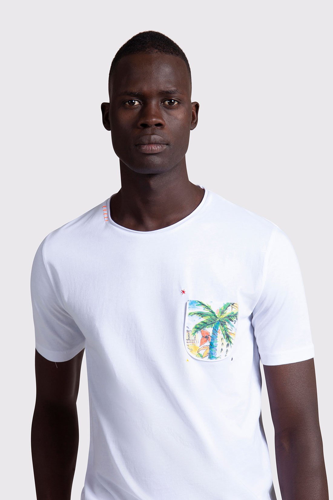 Markup Uomo Felpe & T-shirt T-shirt taschino stampato uomo