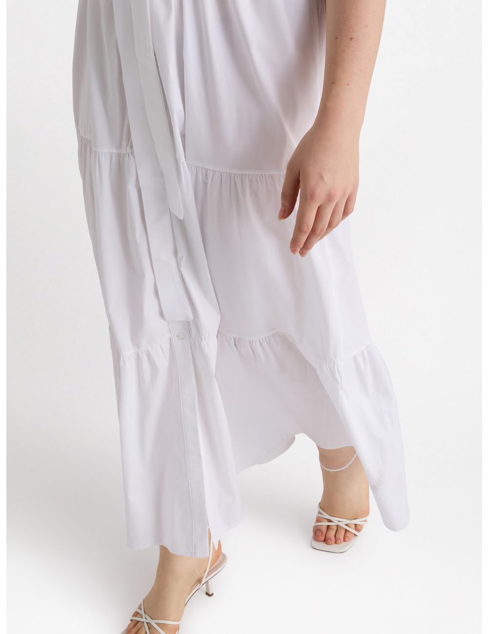 Fiorella Rubino Vestiti Vestito Chemisier Lungo vestito 46 Plus cotone stretch
