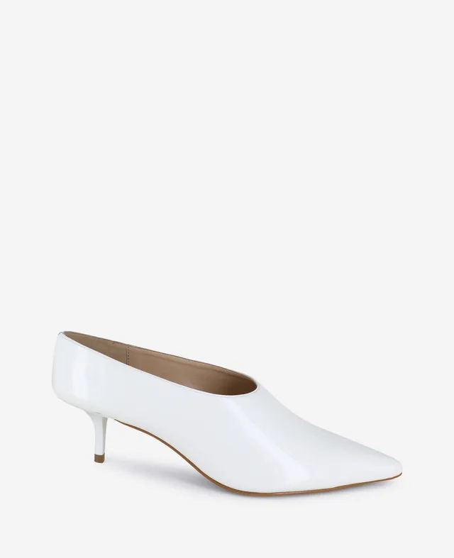 Kenneth Cole Reaction Shoes Linxie Patent High Vamp Pump décolleté Snow Patent con tacco