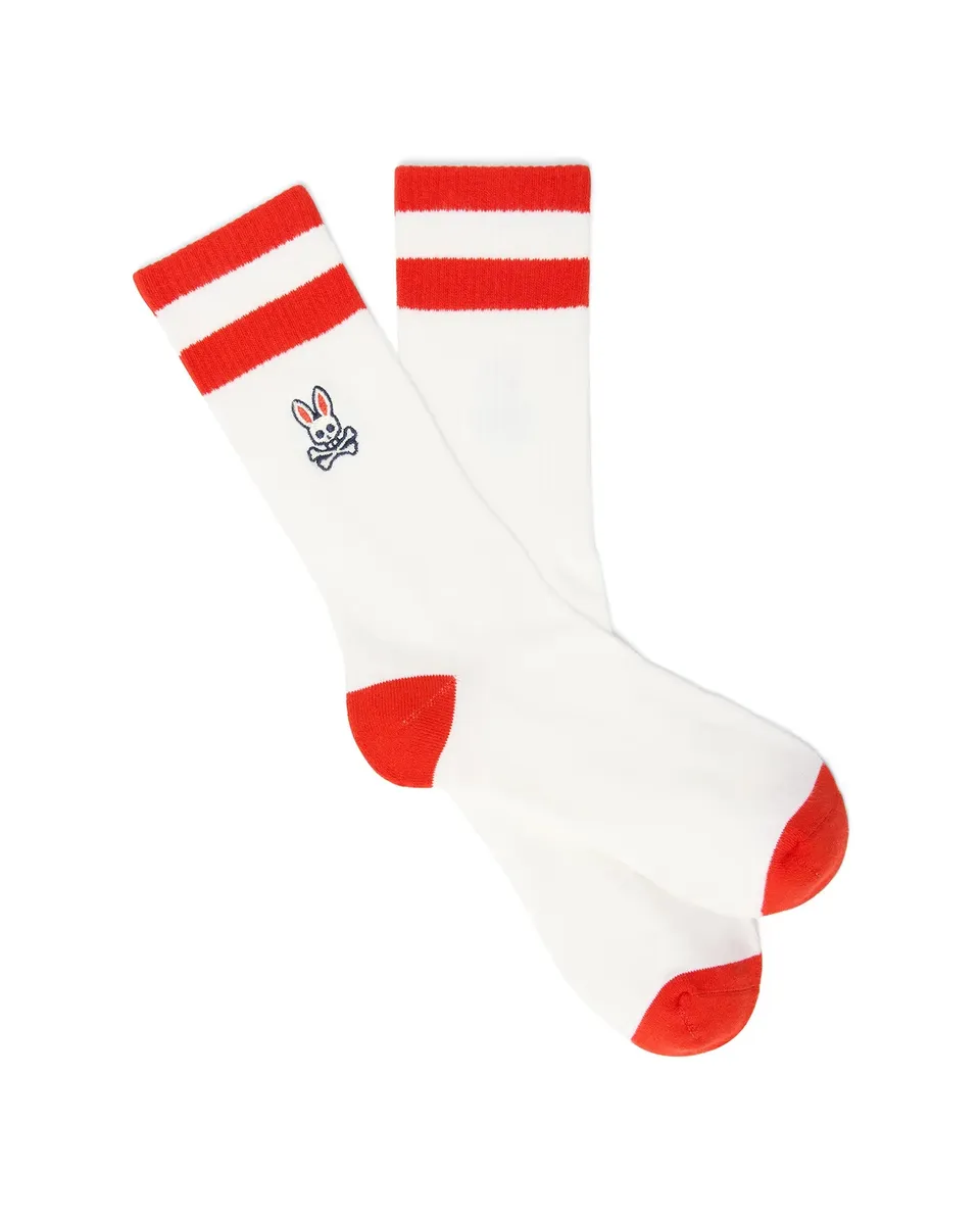 Psycho Bunny Accessories PAL SPORT MO2200078 calze sportive rosse O/S