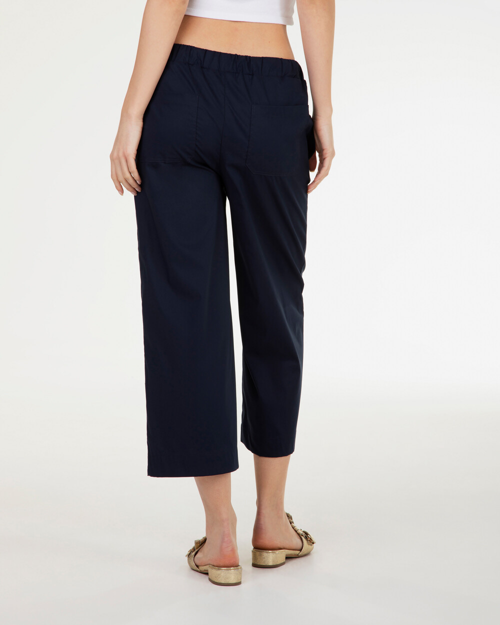 Markup Donna Jeans & Pantaloni Pantalone cropped in popeline pantalone