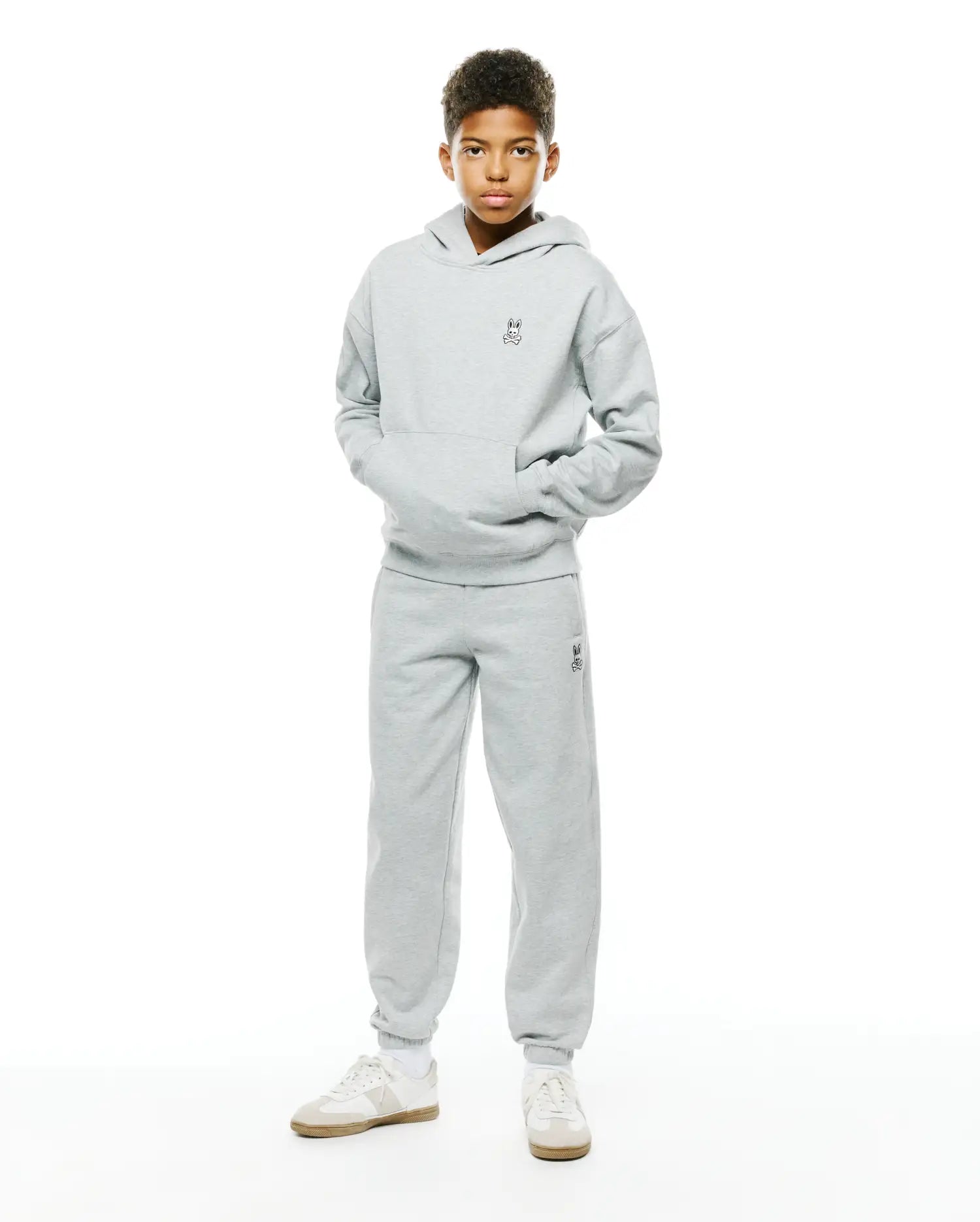 Psycho Bunny Kids Bottoms Terrence Fleece Joggers joggers grigi