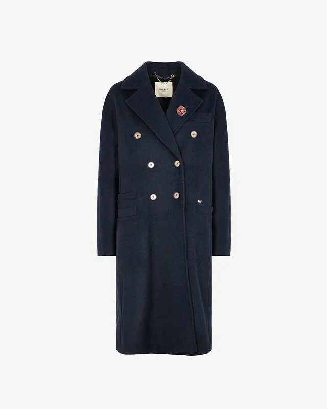 Markup Donna Cappotti Cappotto lungo doppiopetto