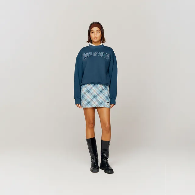 House Of Sunny Womens Tops THE FAMILY CREW felpa XS cotone biologico