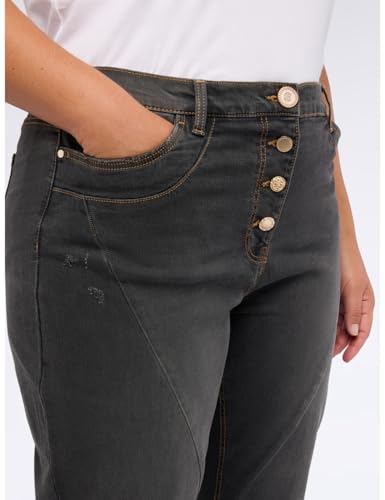 Fiorella Rubino Jeans Jeans Barrel Stone Washed 46 Plus