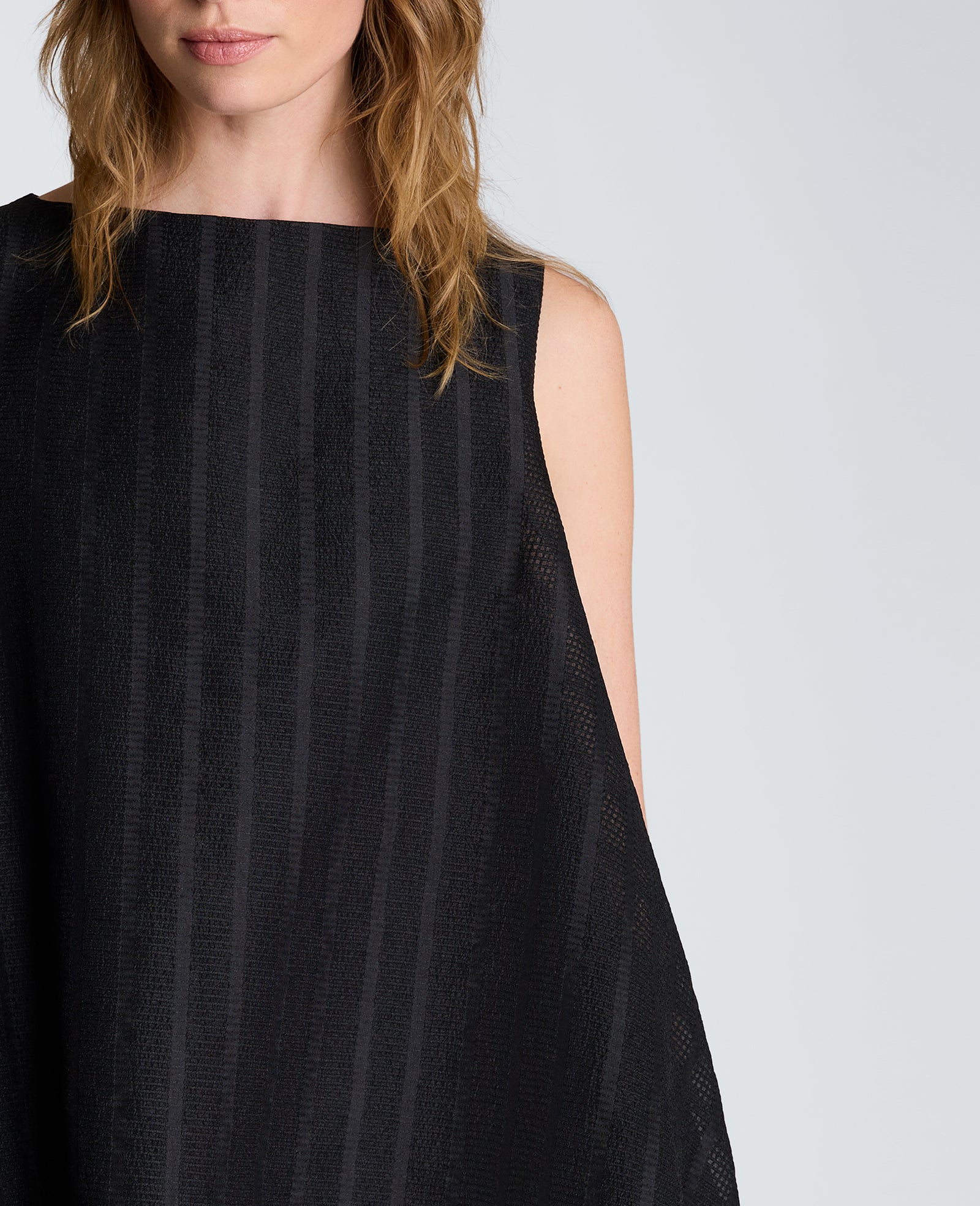 Kenneth Cole Reaction Clothing Bubble Mini Dress vestito corto nero orlo a palloncino