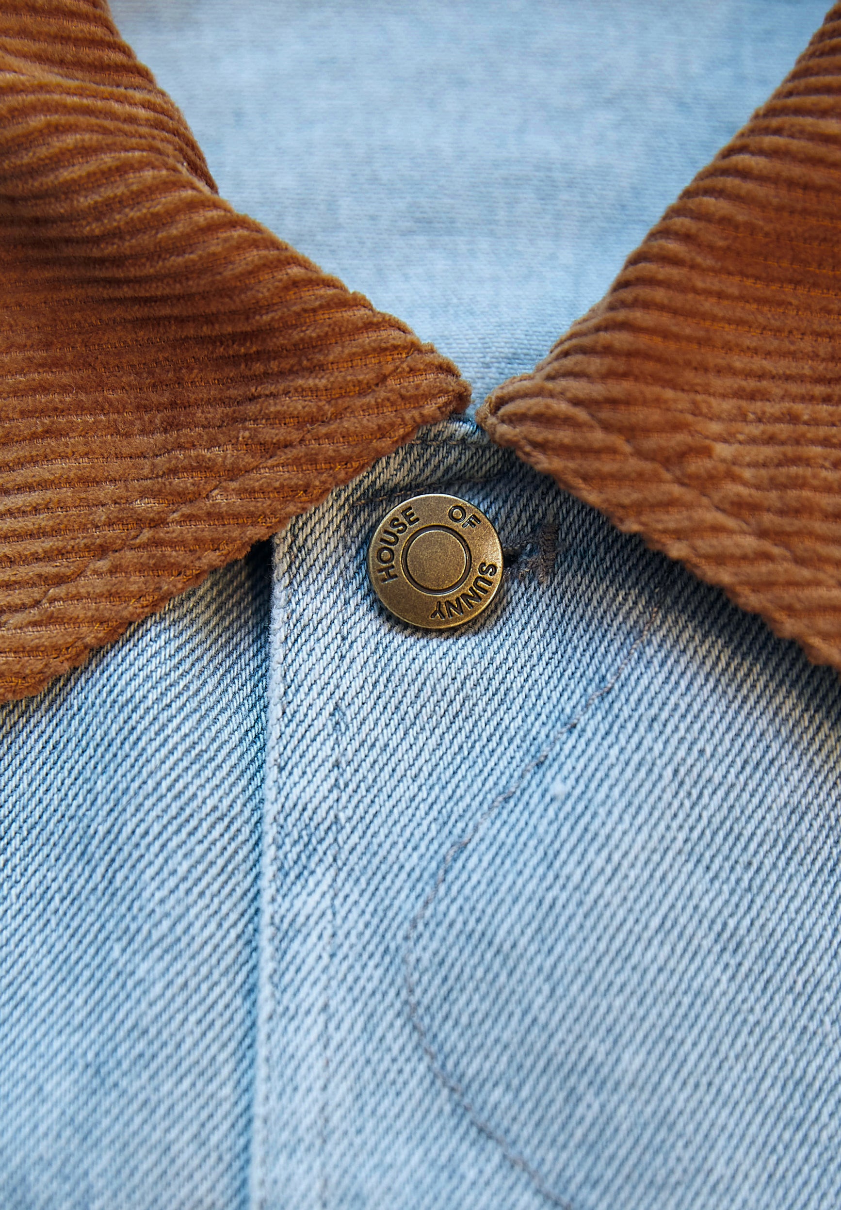 House Of Sunny Women's Jackets The Western Jacket giacca denim in cotone