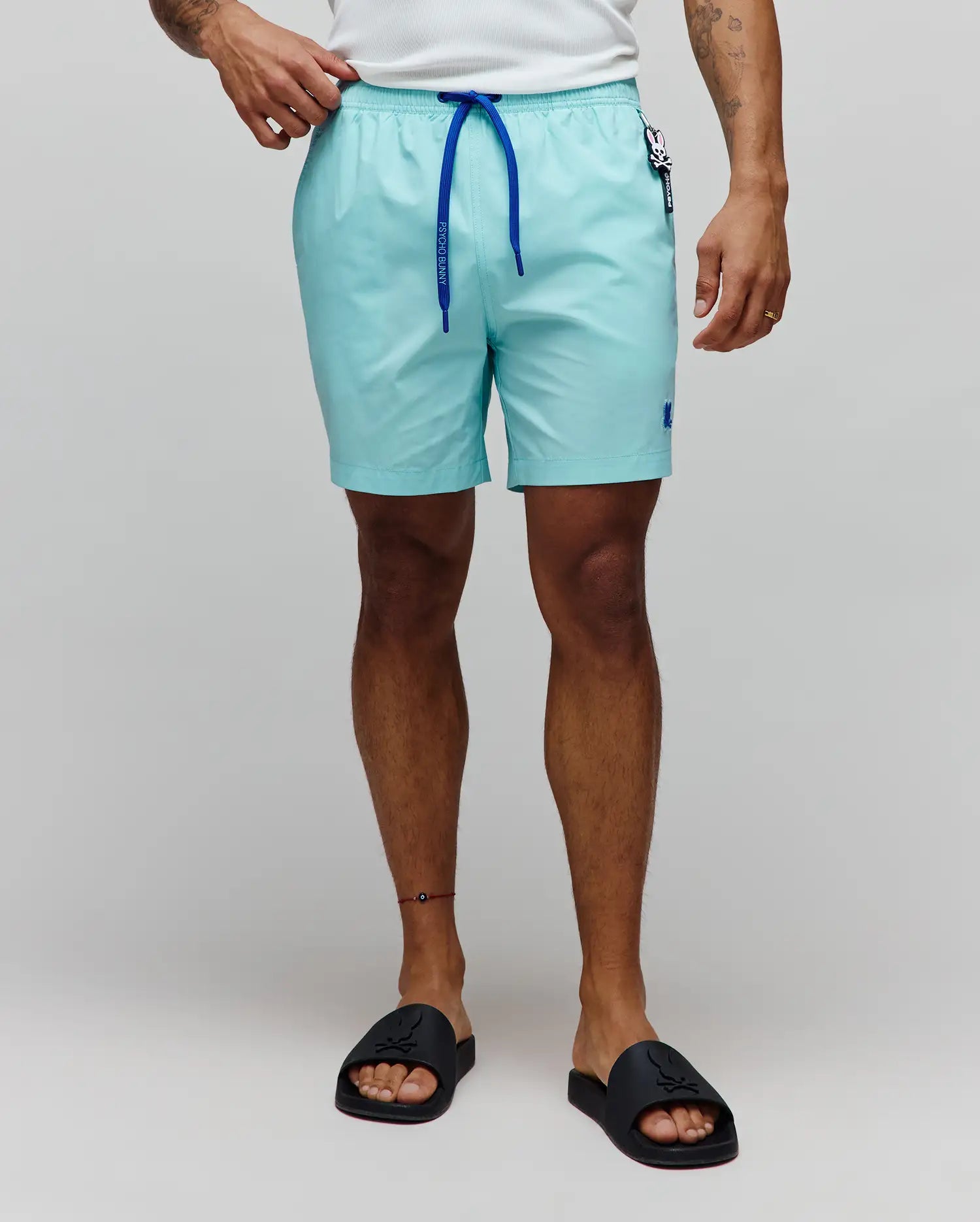 Psycho Bunny Men's Swimwear Samos costume da bagno 6" Antigua Sand idroreattivo