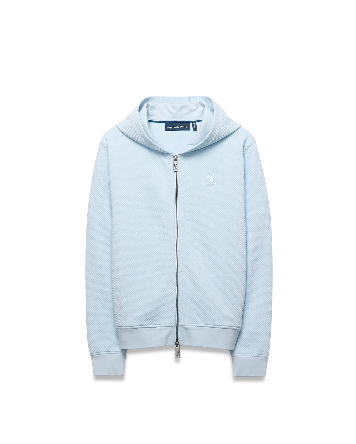 Psycho Bunny Kids Sweatshirts & Hoodies Marc Full-Zip Hoodie KT0500082 felpa blu con cappuccio